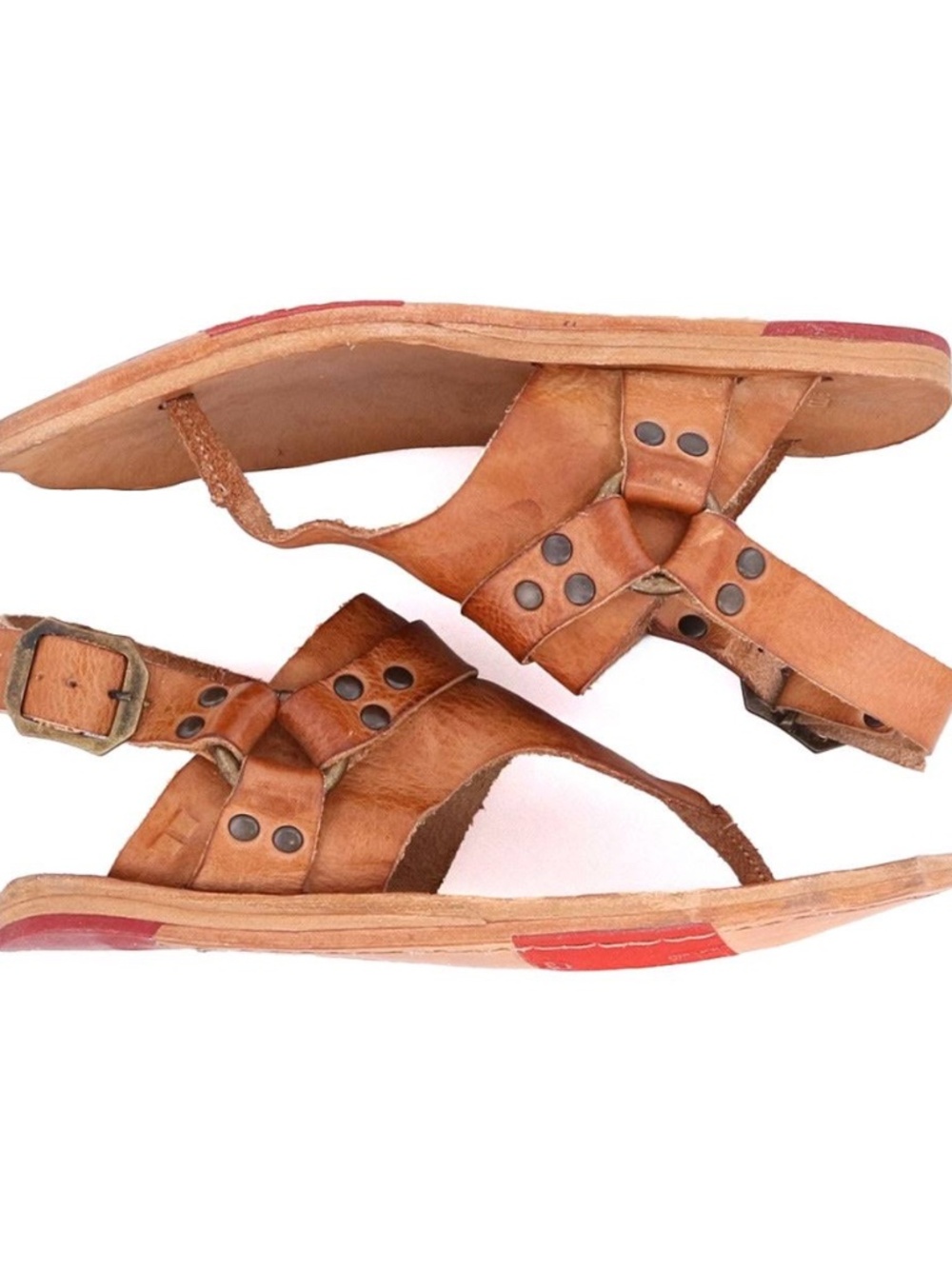 BED STU CALLISTA Gladiator Sandal Thong ARTISAN CRAFTED Sustainable LEATHER 10